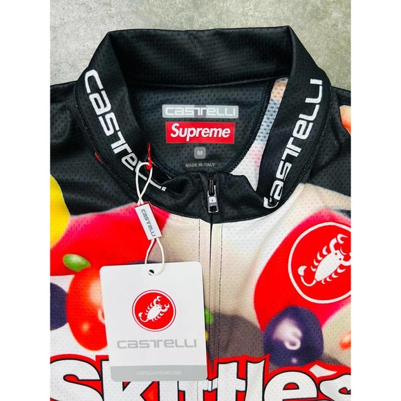 Supreme Skittles Castelli L/S Cycling Jersey - Medium - Picture 3 of 5